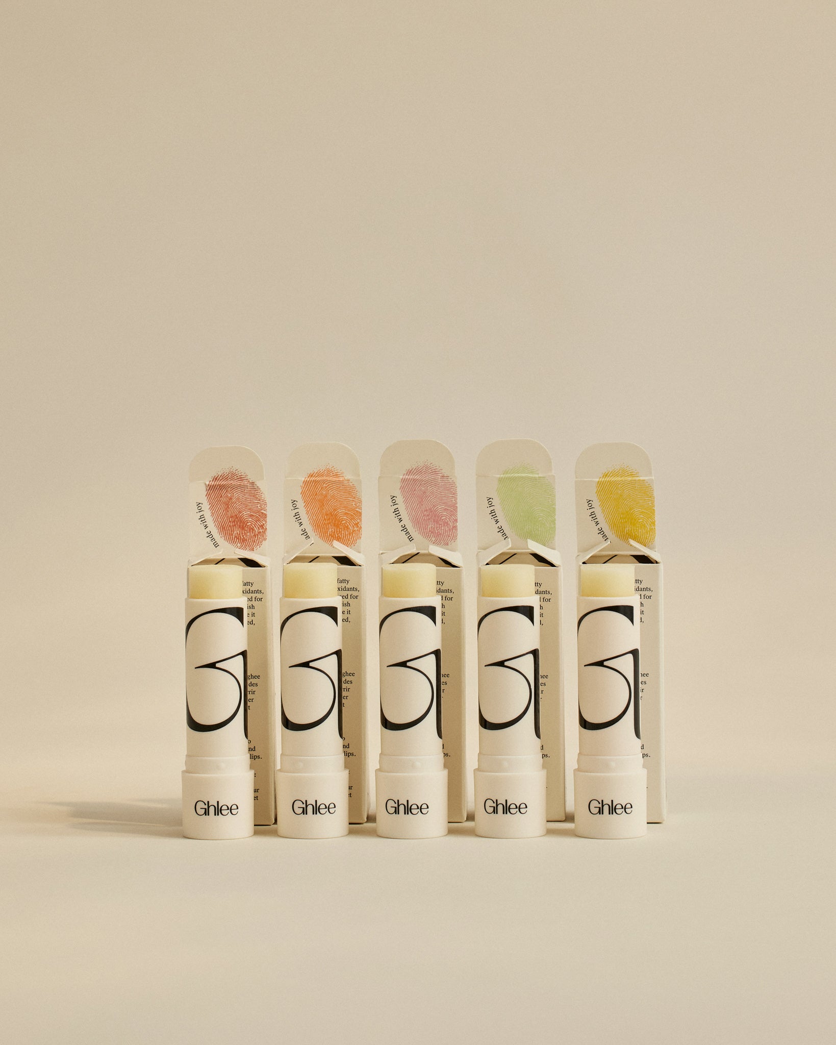 ghlee lip balm 5-pack